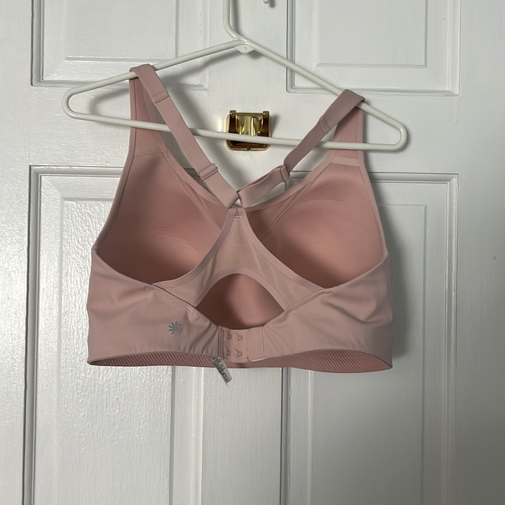 Athleta Sports Bra-Pink - Picture 2 of 4